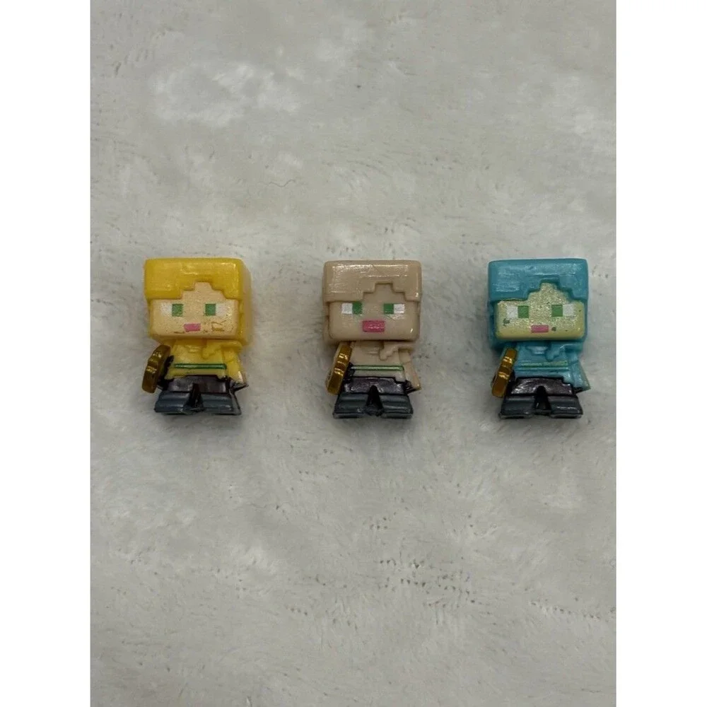 Minecraft Alex Mini Figures Lot Of 3